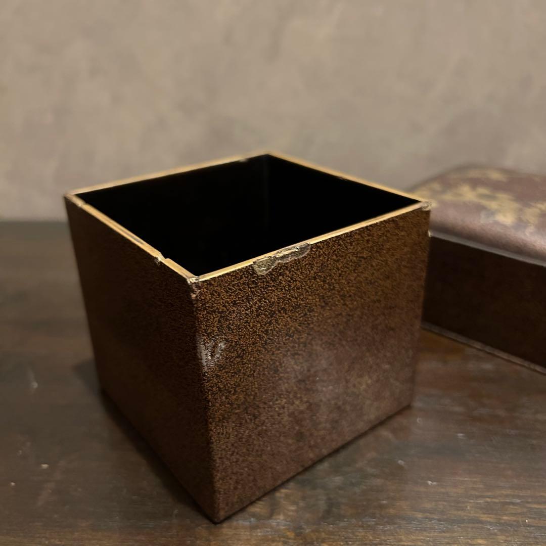 江戸時代　蒔絵　化粧箱　小物入れ　骨董　アンティーク