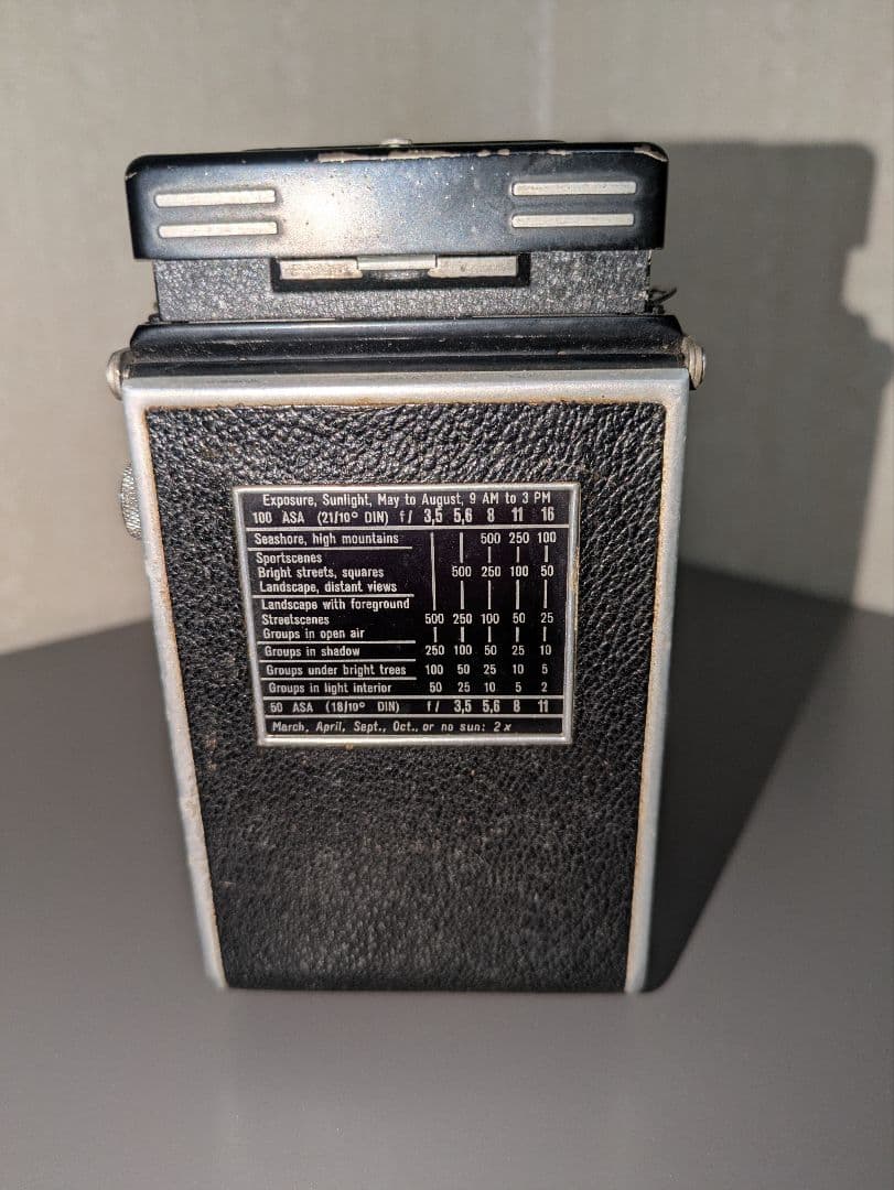 ジャンク　ローライフレックス Tessar 75mm f3.5 二眼レフ 現状品