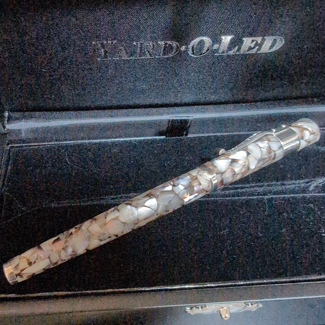 【希少♪】 ヤード・オ・レッド YARD・O・LED 万年筆 パールアストリア