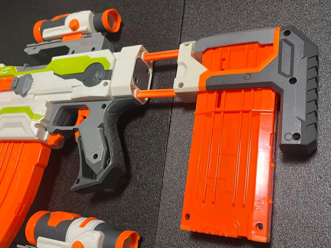 ナーフ モジュラス ECS-10 +追加パーツ 2個セット オレンジトリガー