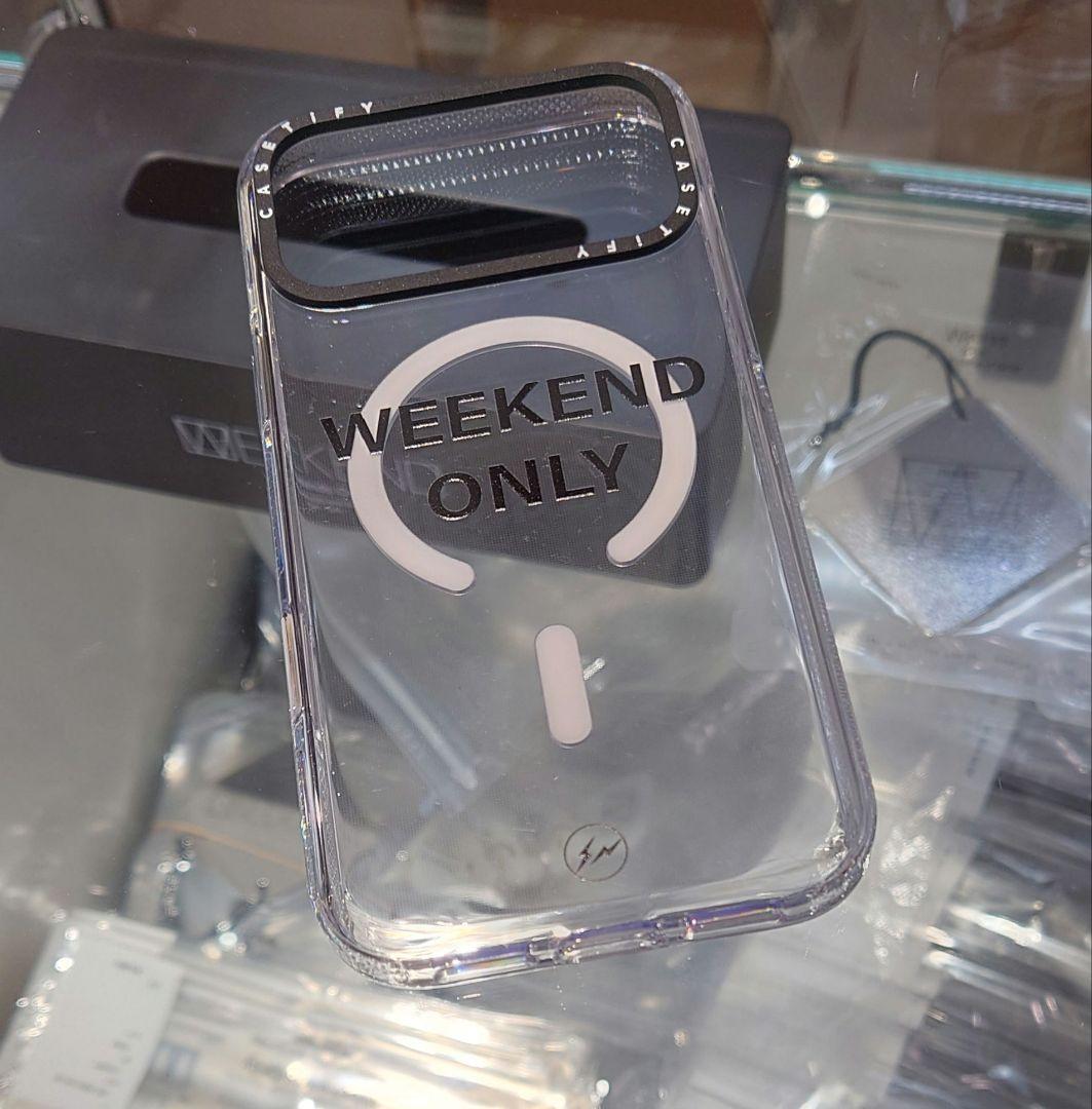 iPhoneアクセサリー iPhone17promax WEEKEND fragment CASETiFY