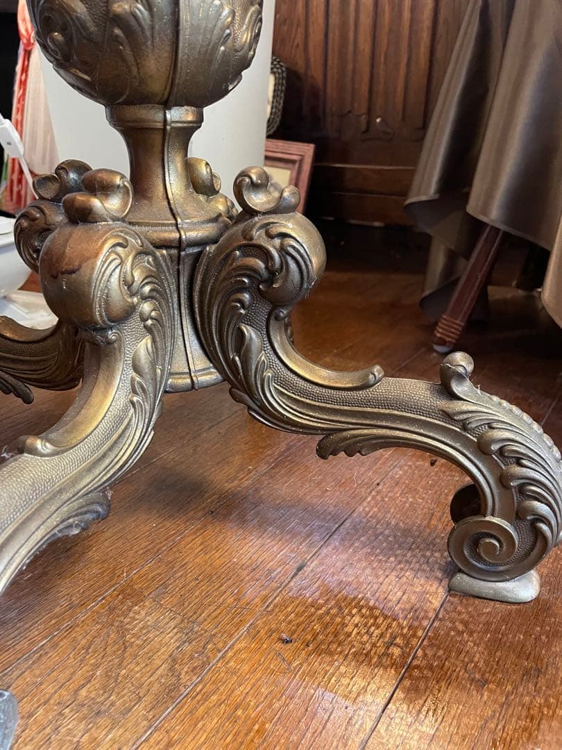 大理石 真鍮　ハンガーラック　コートハンガー