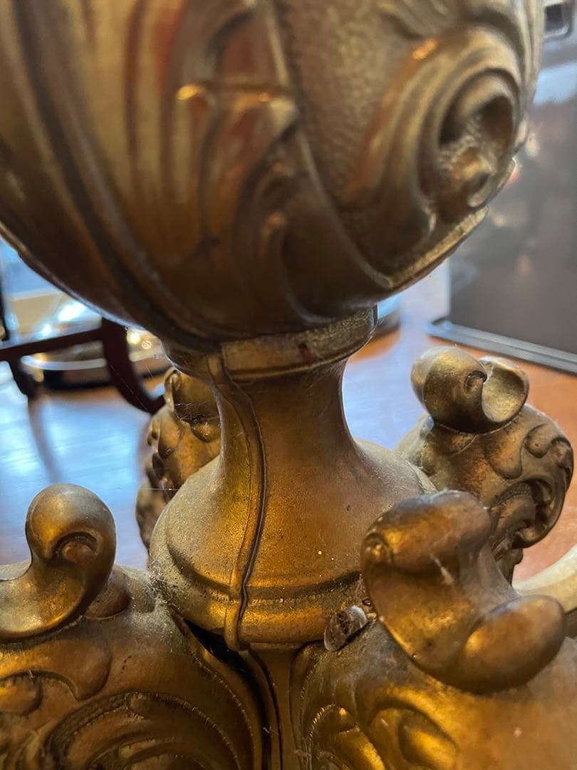 大理石 真鍮　ハンガーラック　コートハンガー