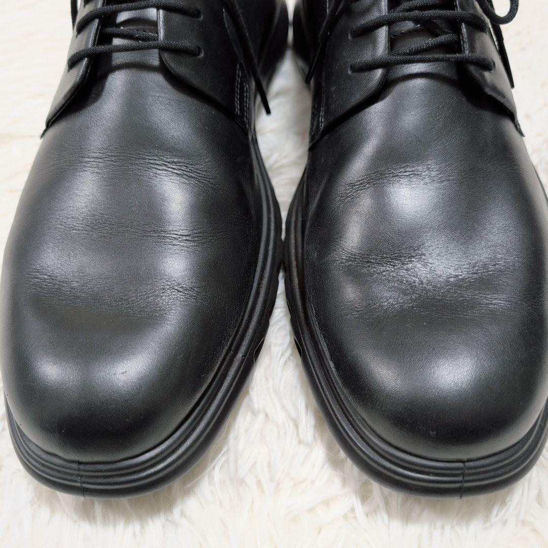 【美品】エコー ゴアテックス ビジネスシューズ ブラック 28.5cm