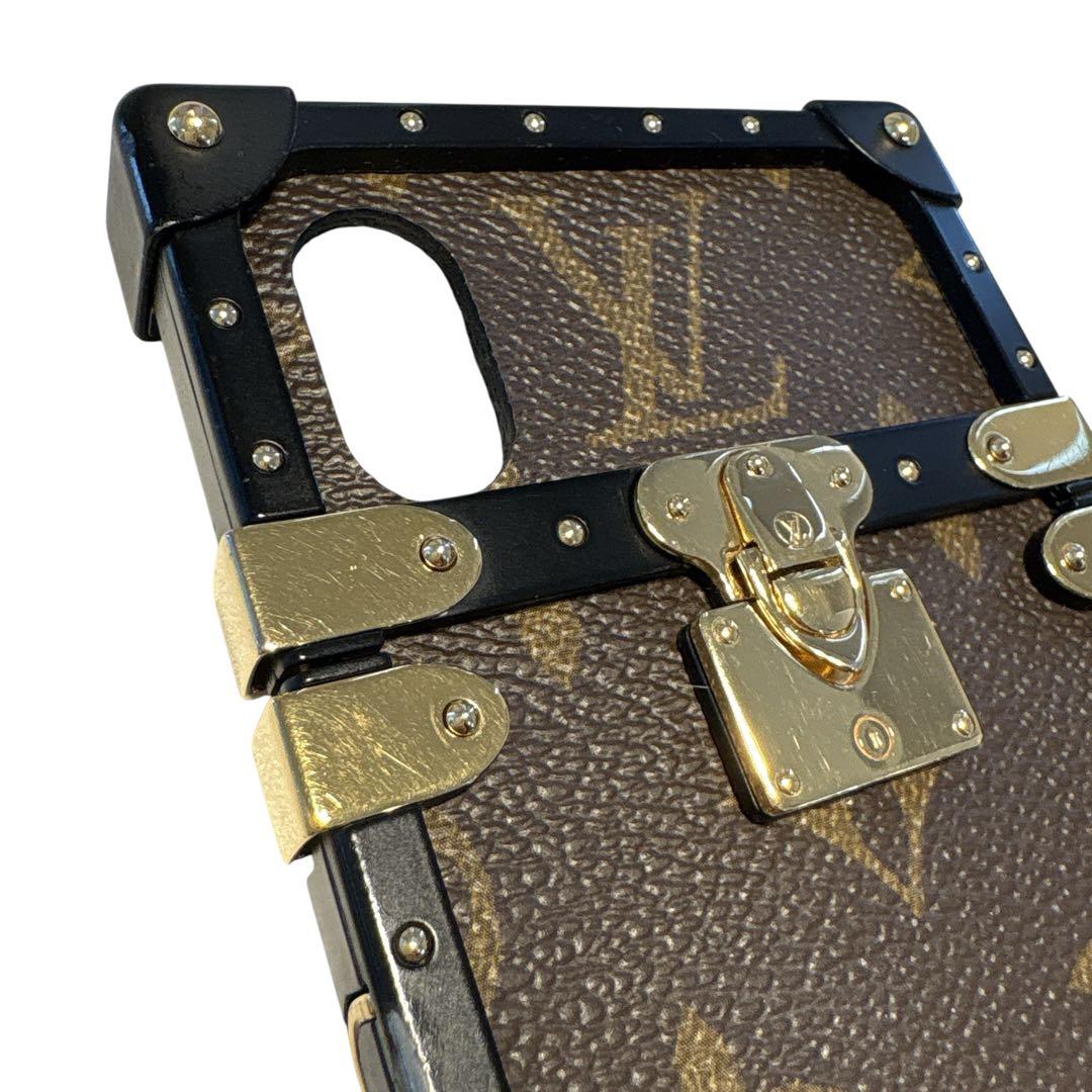 ［極美品］ヴィトン　iPhone X ケース アイトランク