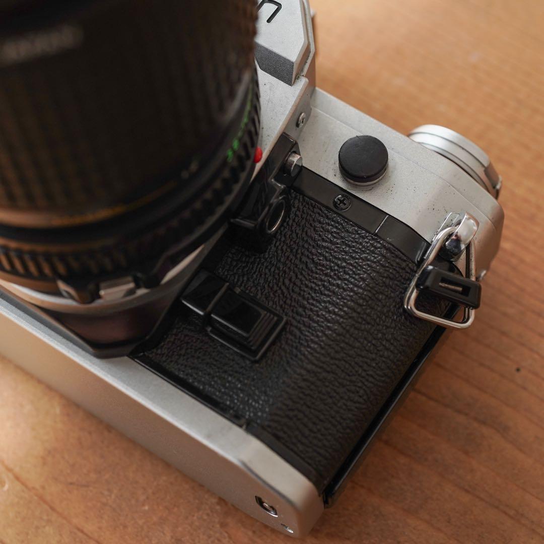 【撮影済み】Canon AE-1 フィルムカメラ 70-200mmレンズ付き