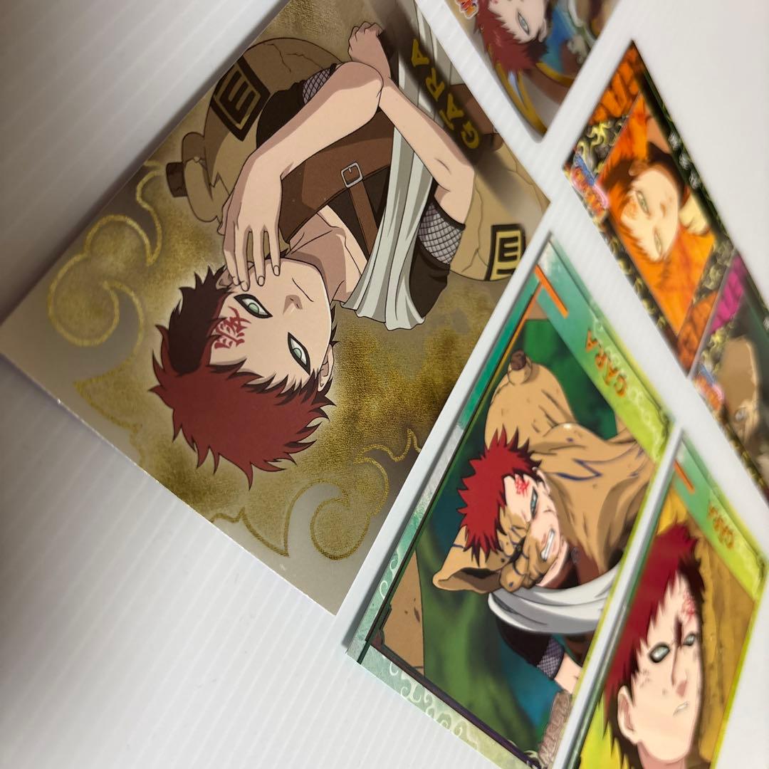 NARUTO ナルト 我愛羅 ガアラ ブロマイド 6枚セット