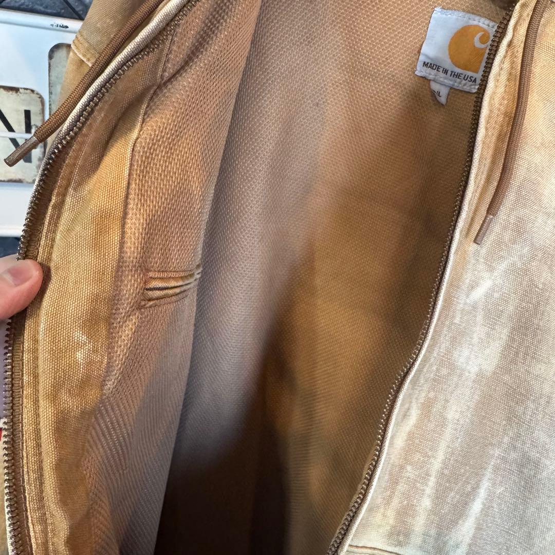 Carhartt カーハート アクティブジャケット XL USAフェードブリーチ