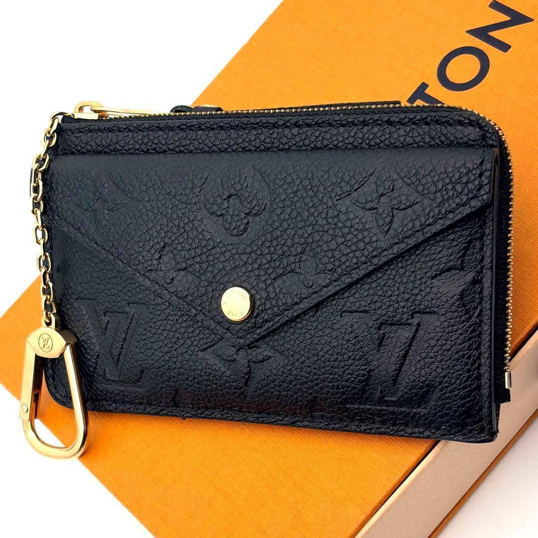 ✨️最高級美品✨️ルイヴィトン アンプラント レクトヴェルソ 黒 財布