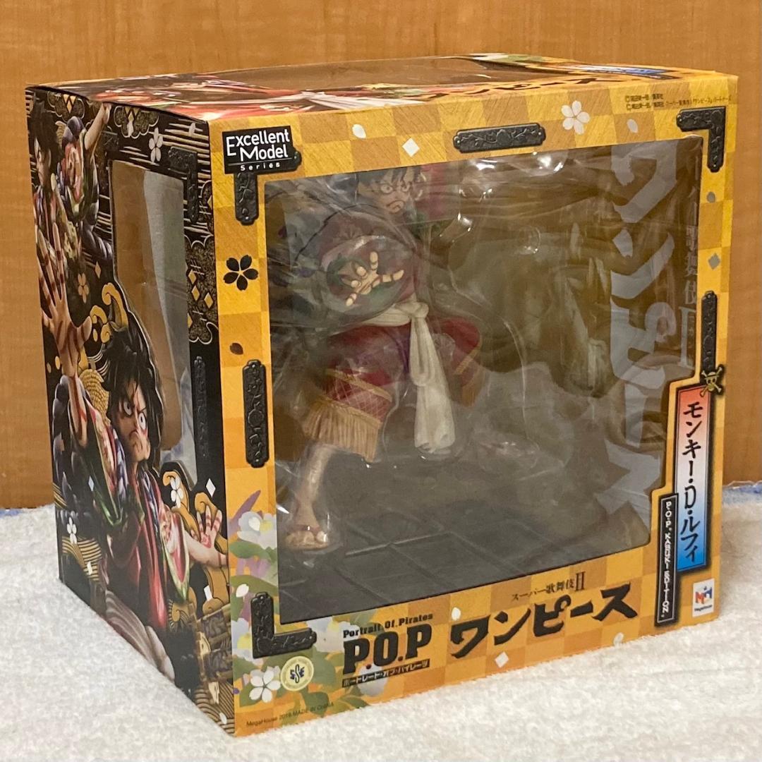 未開封 P.O.P ワンピース KABUKI EDITION ルフィ フィギュア