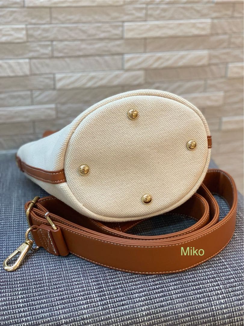 新品未使用★SEVENTEN by MIHO K馬刺繍ミニショルダーバック