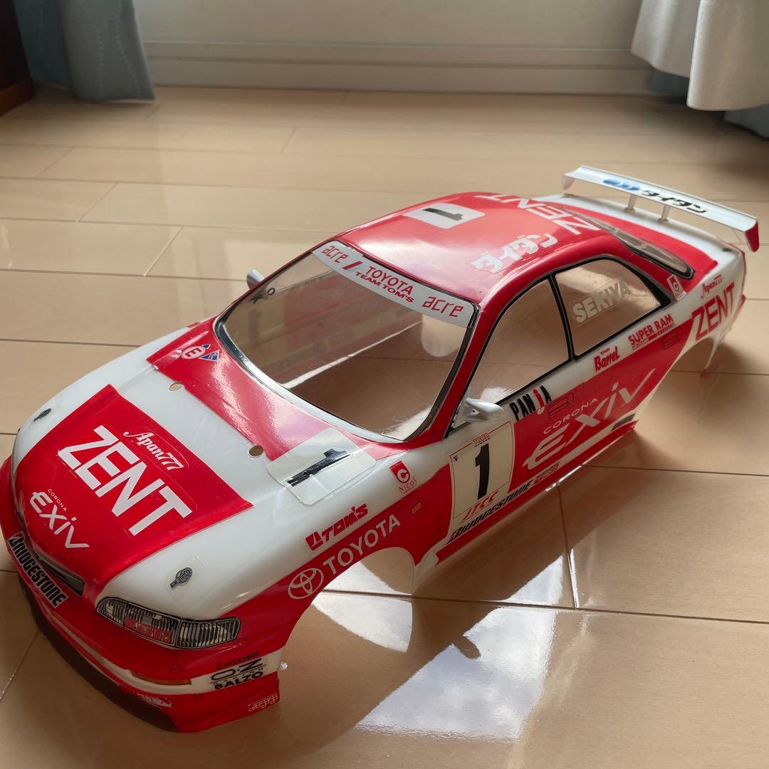 タミヤラジコン　トヨタトムスエクシブ タミヤスペアボディ　2個セット　レア
