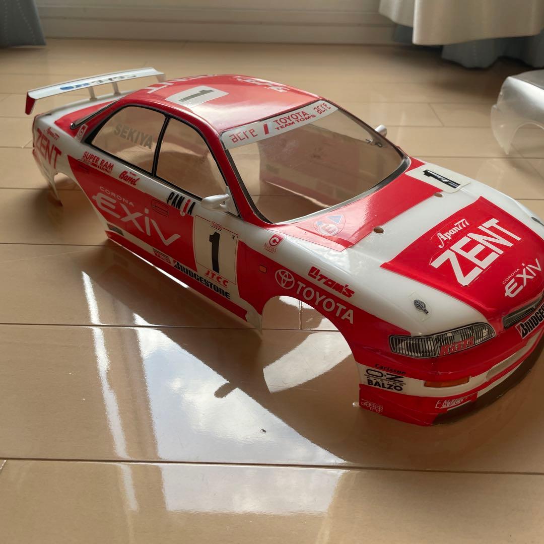 タミヤラジコン　トヨタトムスエクシブ タミヤスペアボディ　2個セット　レア