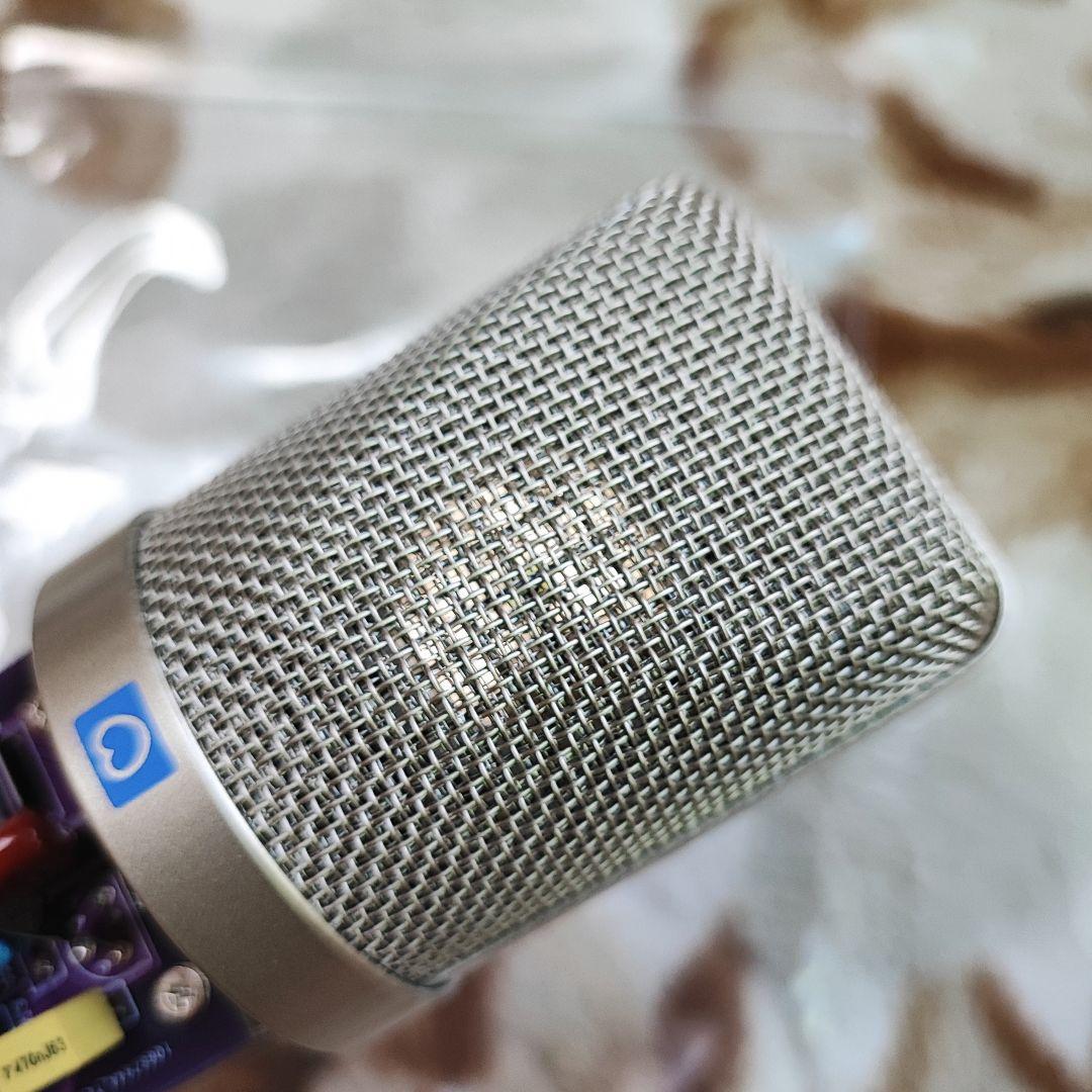 新品 自作 コンデンサーマイク Neumann U87 (ビンテージ) クローン
