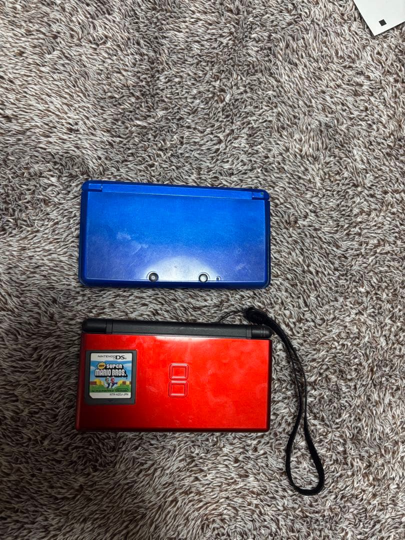 3点セット　 Nintendo DS 青と赤の本体ジャンク品
