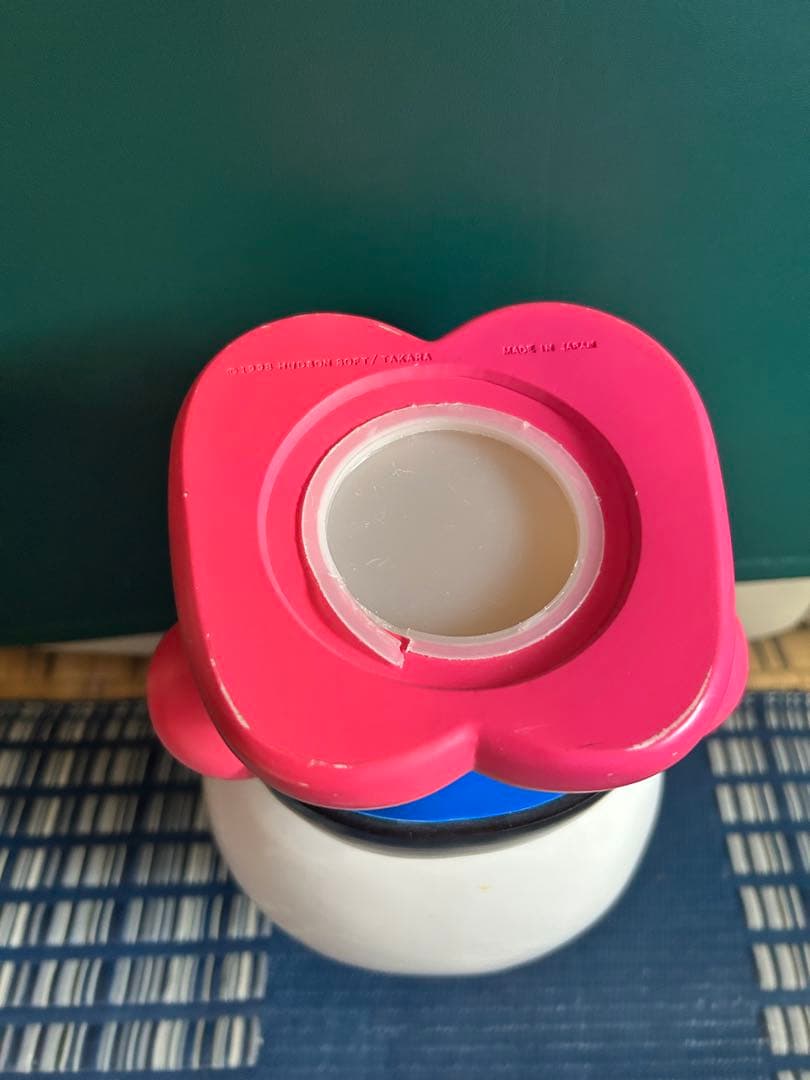 ボンバーマン　ソフビ貯金箱　約32㎝