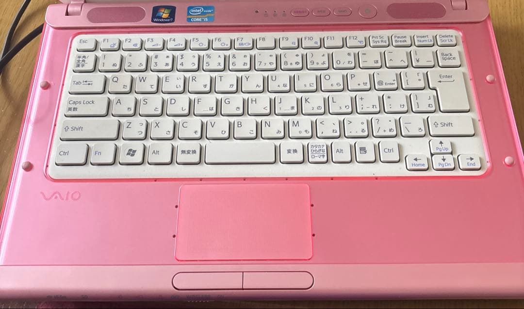 SONY VAIO PCG-61813N ノートPC ノートパソコン　ピンク
