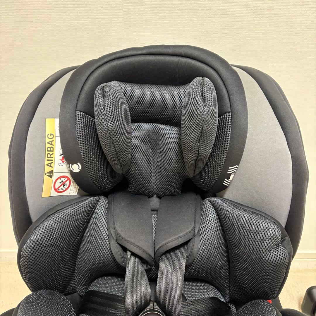 美品✨　ネビオ　nebio ターンピット　ISOFIX　ブラック　新生児　11歳