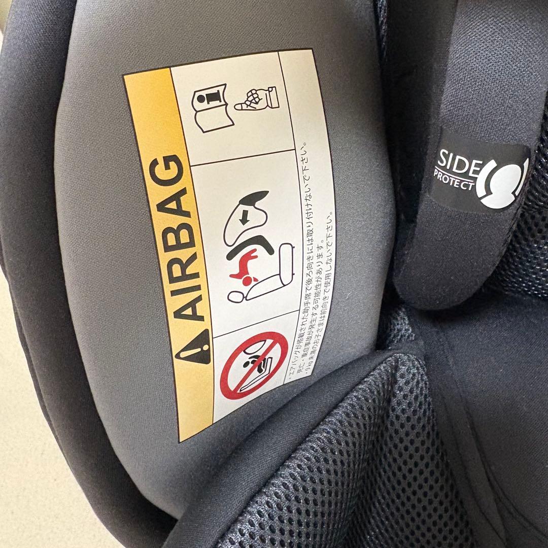 美品✨　ネビオ　nebio ターンピット　ISOFIX　ブラック　新生児　11歳