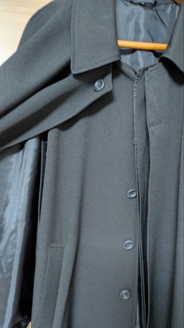 トンビコート　インバネスコート　М　黒