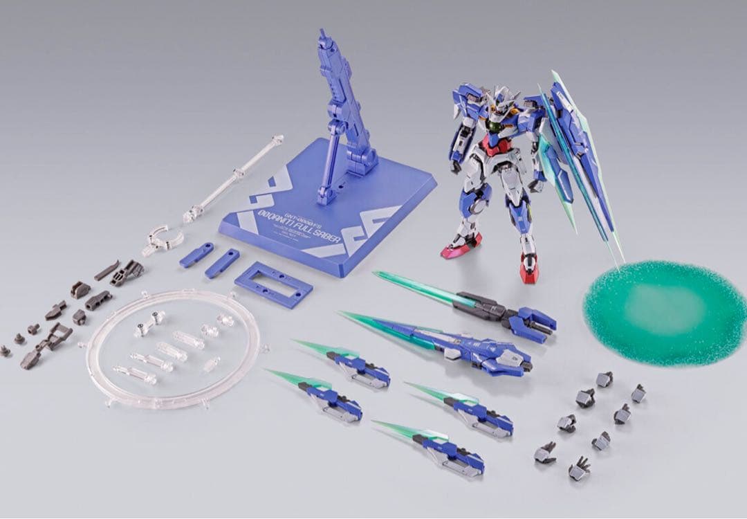 L BUILD ダブルオークアンタフルセイバー＋オプションパーツセット