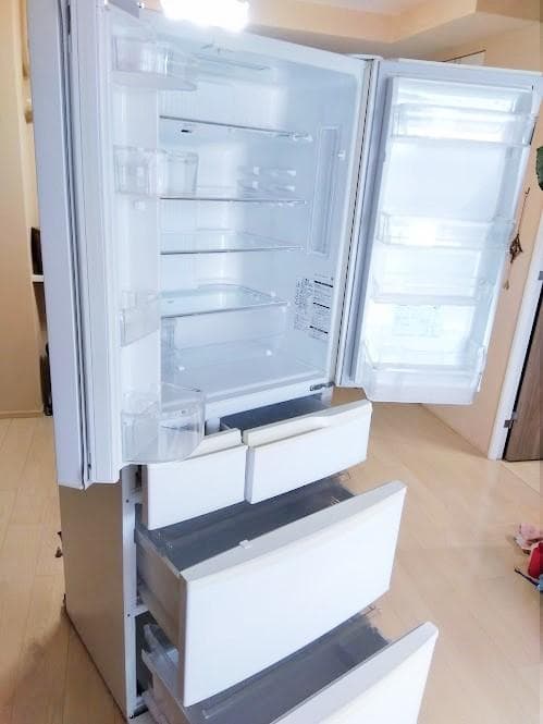 【Tenya】パナソニック 6ドア冷凍冷蔵庫「NR-FV46A-W」