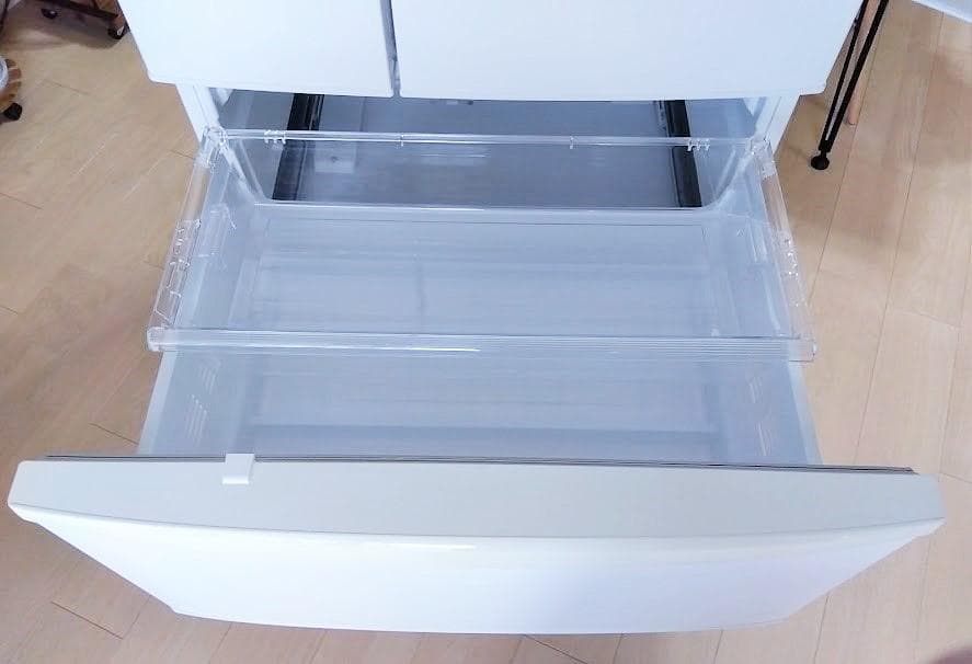 【Tenya】パナソニック 6ドア冷凍冷蔵庫「NR-FV46A-W」