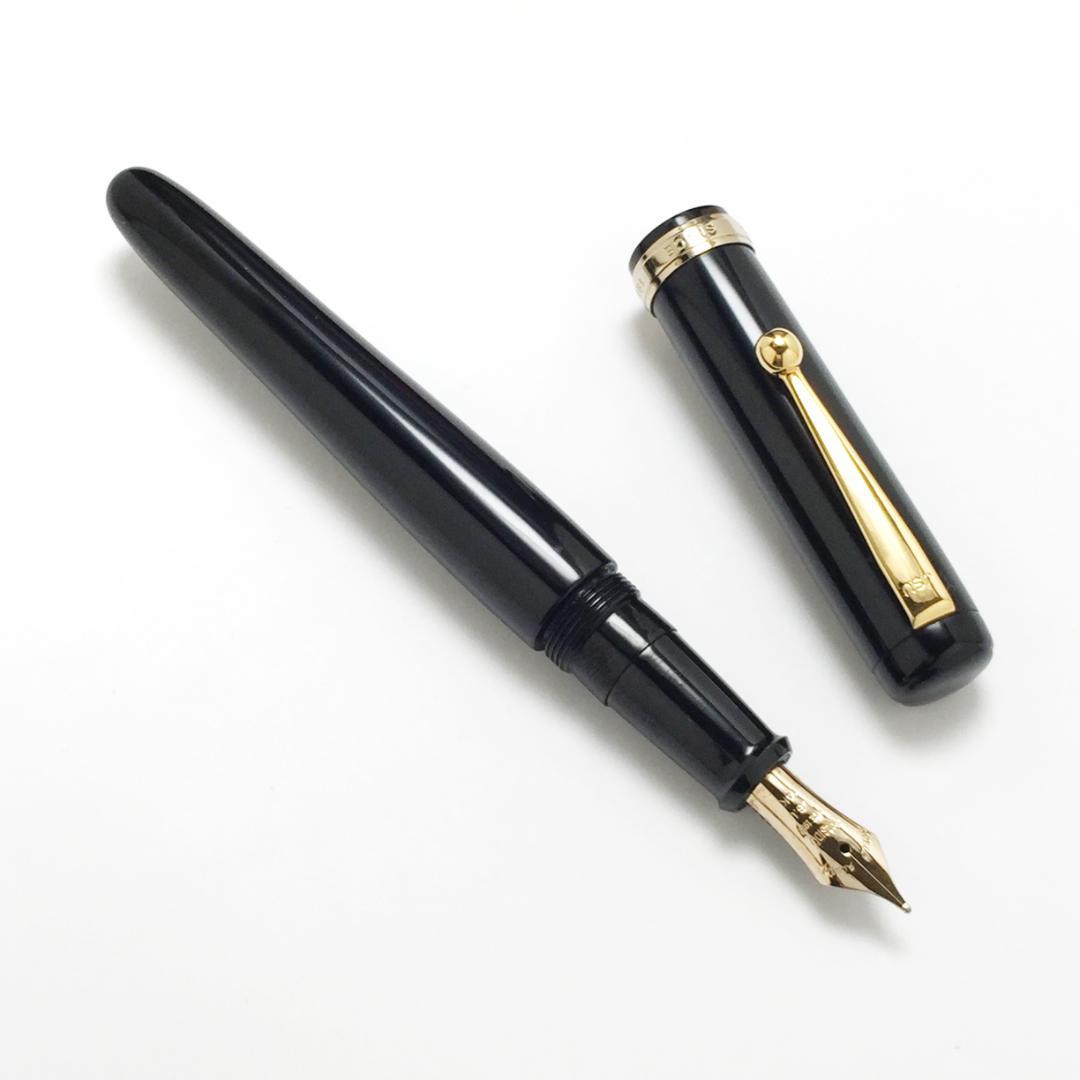 美品 大橋堂 OHASIDOU 14K J.S.U 軟中字 尻細モデル 希少