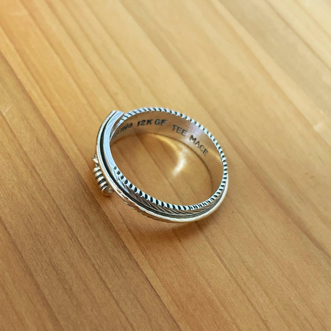 TEE MACEフェザーリング　インディアンジュエリー　ナバホ　17号