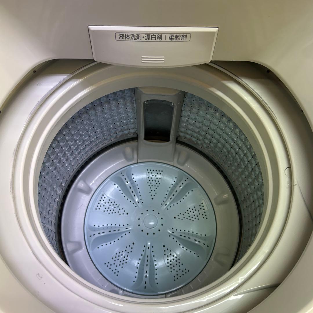 AQUA 縦型洗濯機 AQW-V7P ホワイト7kg 2023年製