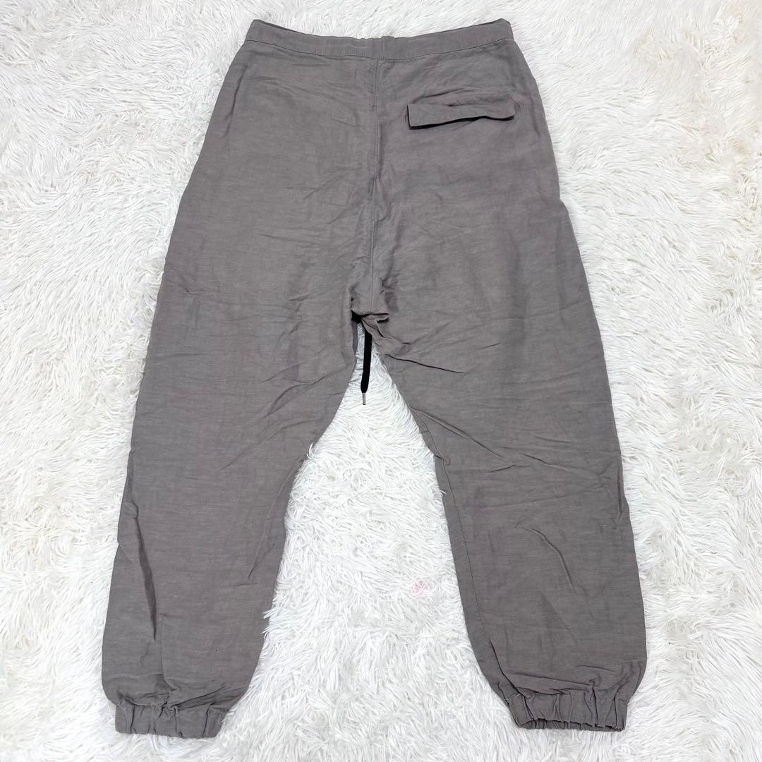 ヴィヴィアンウエストウッドマン サルエルパンツ リネン オーブ 46 グレージュ