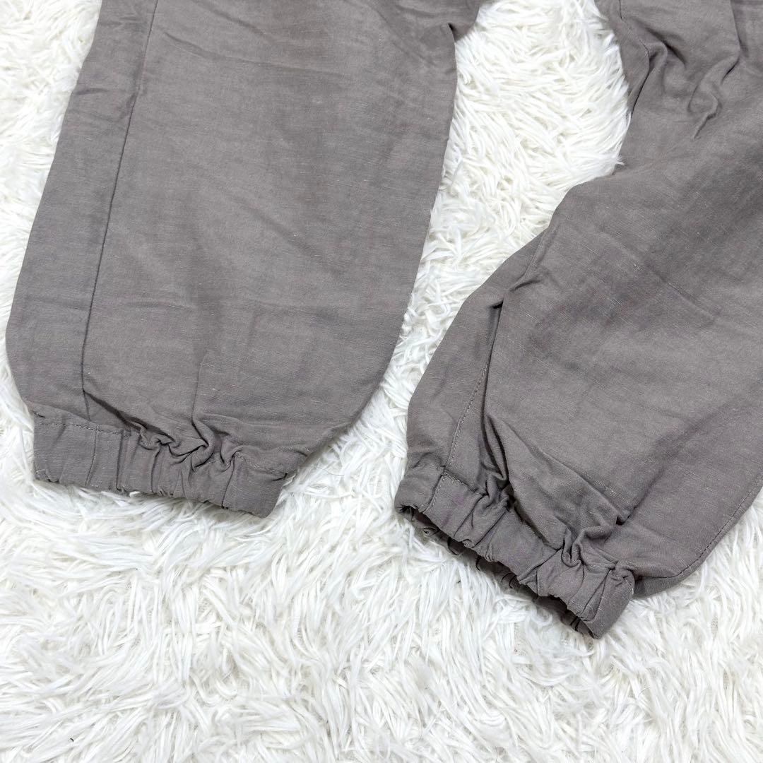 ヴィヴィアンウエストウッドマン サルエルパンツ リネン オーブ 46 グレージュ