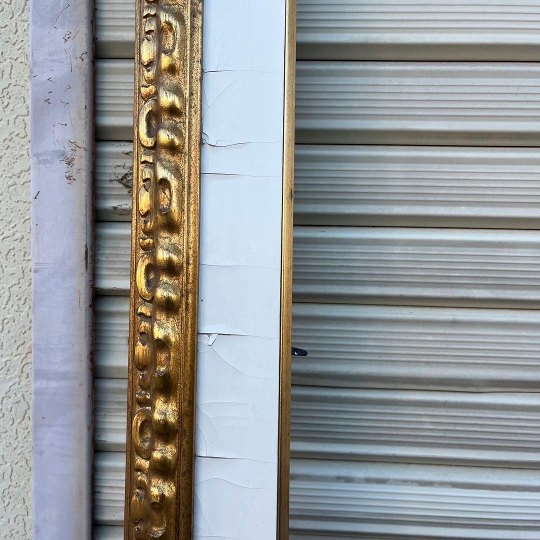 P50号 額縁 大型 ゴールド装飾 油彩用 アンティーク調 絵画フレーム