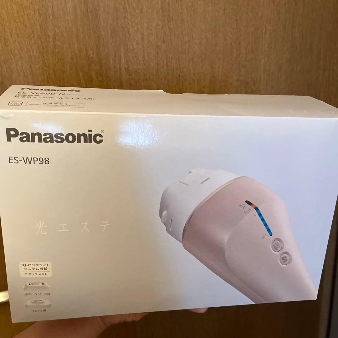 Panasonic 光エステ脱毛器 ゴールドES-WP98-N