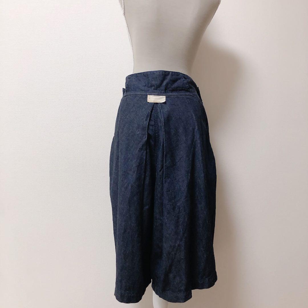 KAPITAL★キャピタル★デニム★ワイドハーフパンツ★ガウチョパンツ★1