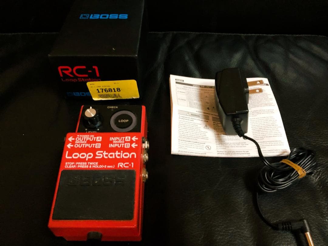 BOSS RC-1 Loop Station　電源アダプター付 ルーパー
