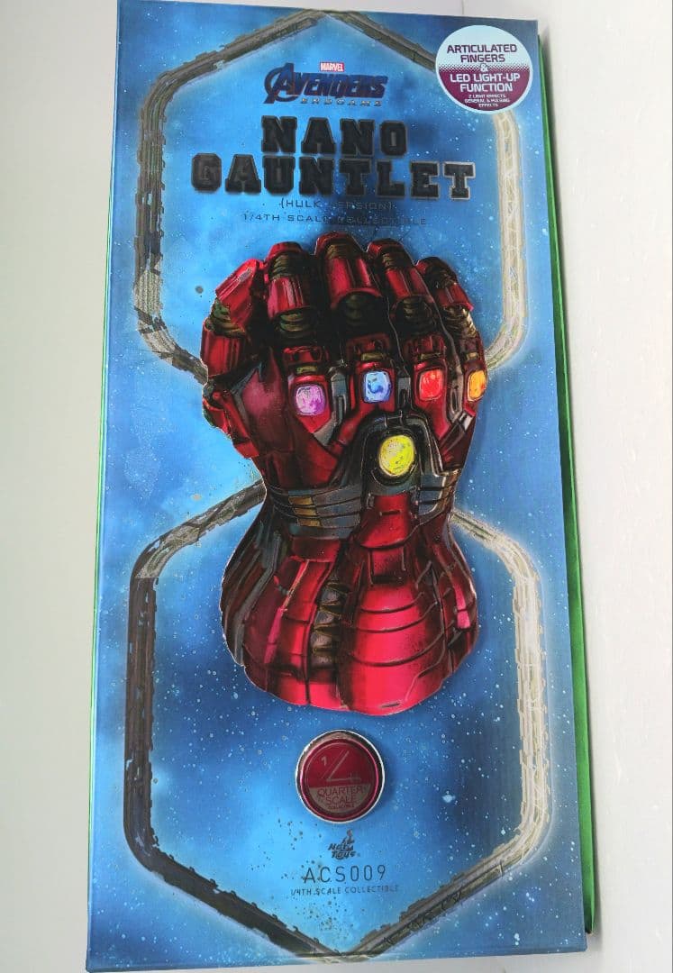 動作品 アベンジャーズ ナノ・ガントレット ハルクバージョン