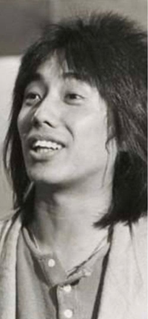 長渕剛直筆サイン色紙　昭和レトロ当時物