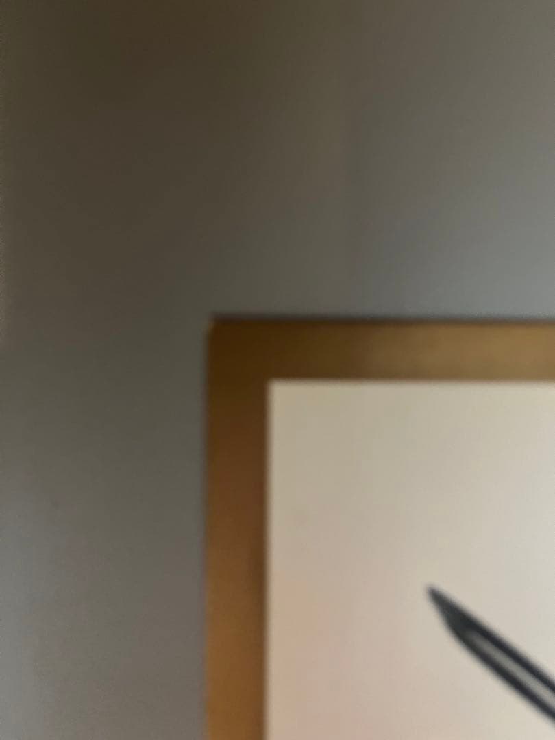 長渕剛直筆サイン色紙　昭和レトロ当時物