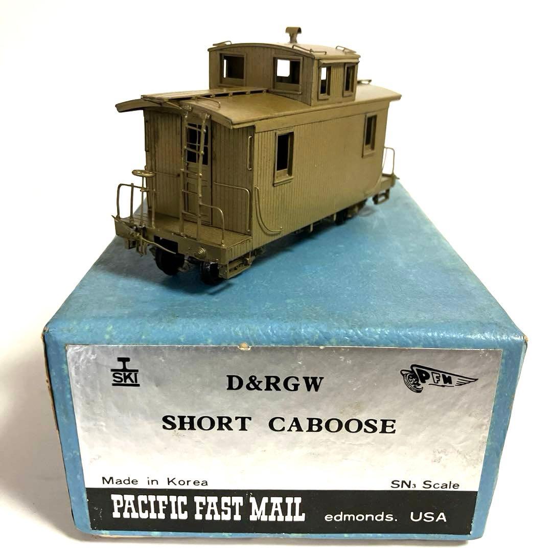 PFM  Sn3  D&RGW SHORT CABOOSE 完成品