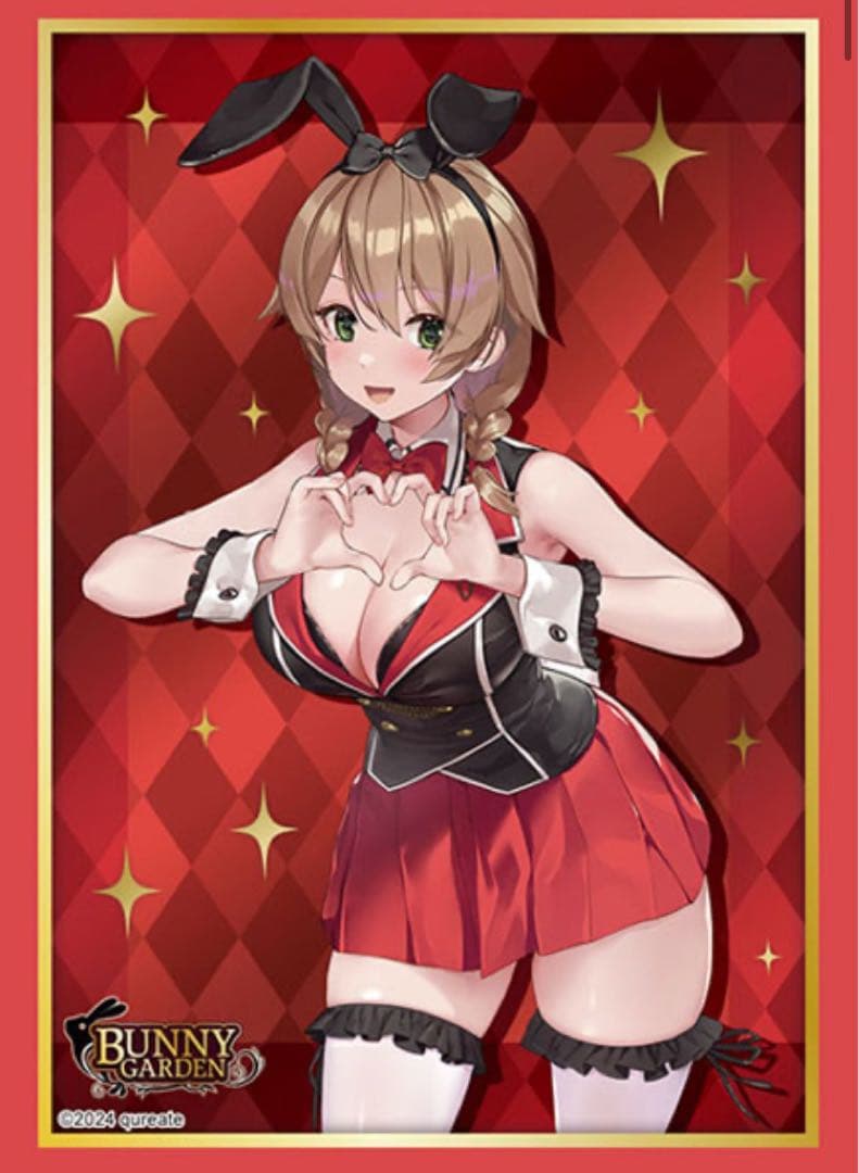 バニーガーデン　プレイマット2種　スリーブ2種4個　計6点