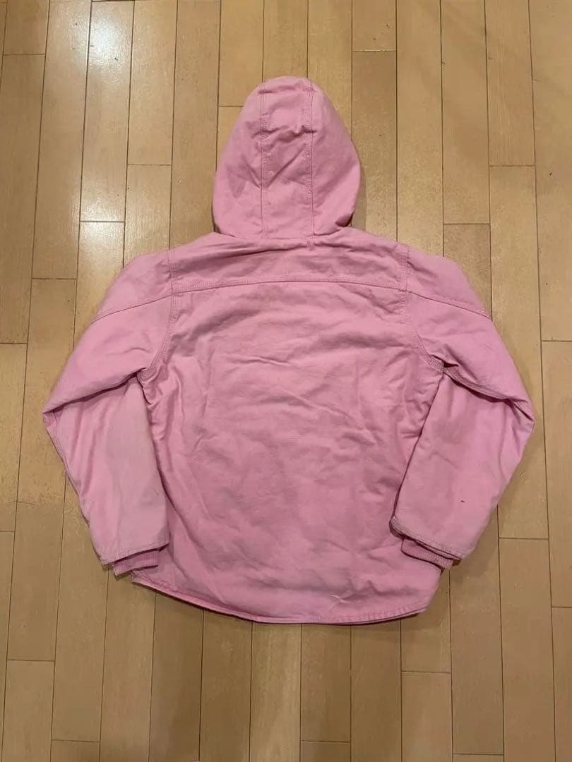 s*a様 希少品 Carhartt アクティブジャケット ピンク ボア カーハー