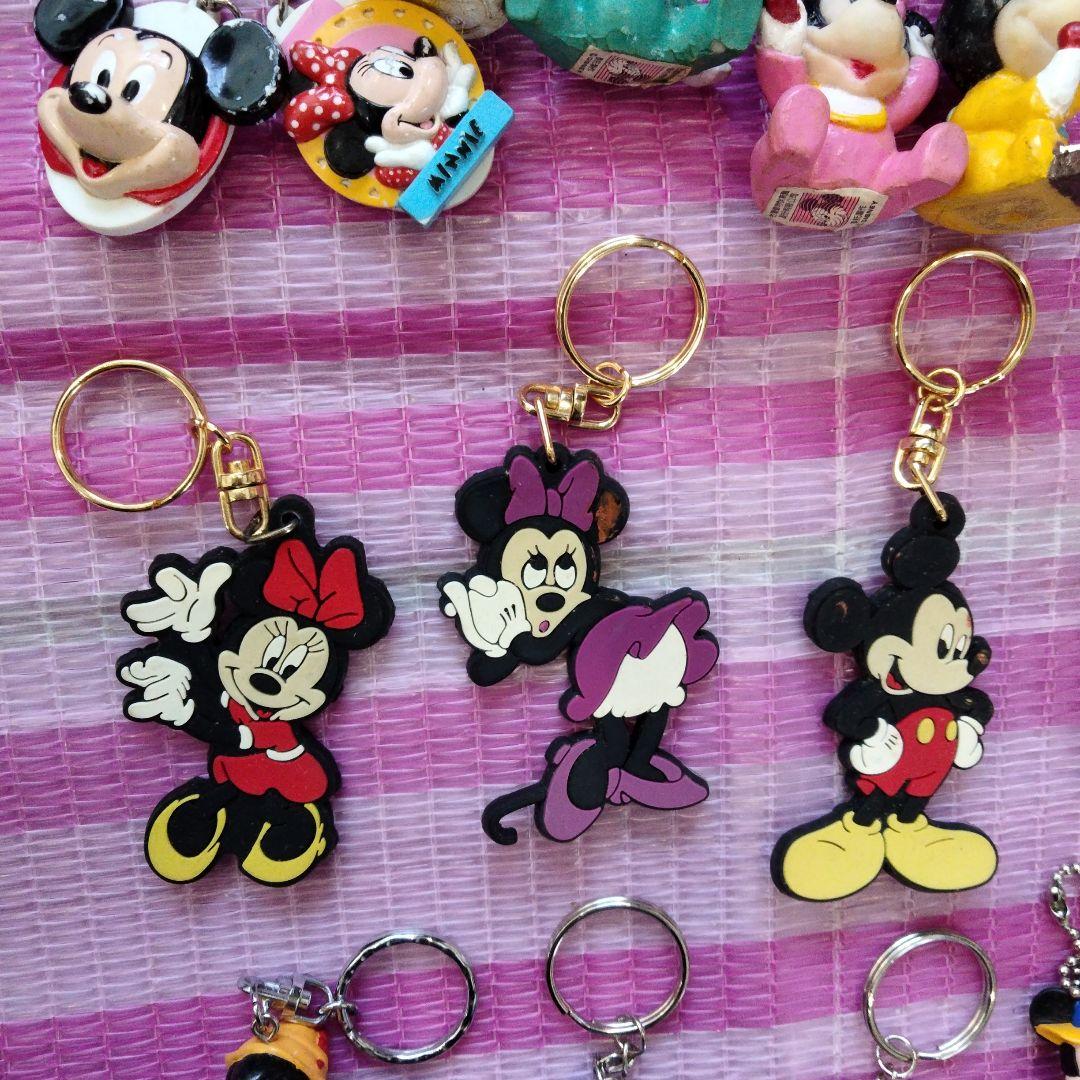 当時物　レトロ　ディズニー　キーホルダー　まとめ売り　24個