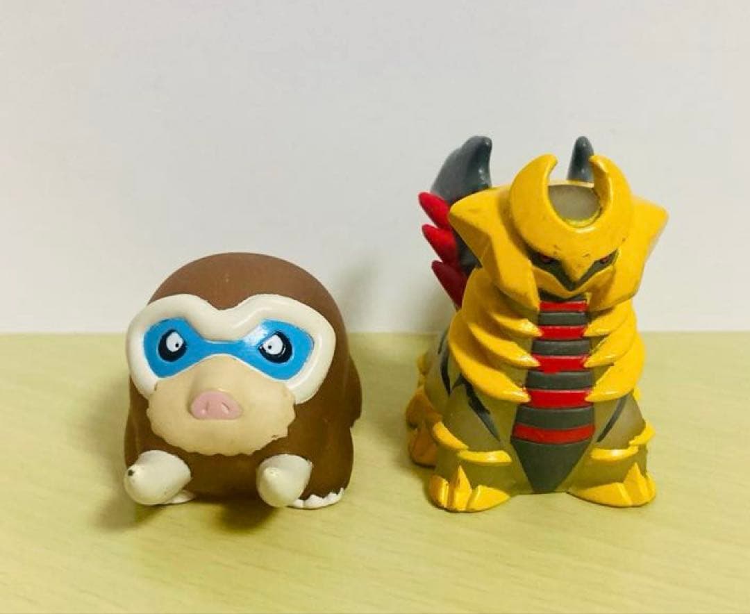ポケモンキッズ クリア エイパム マナフィ ギラティナ マンムー チルット