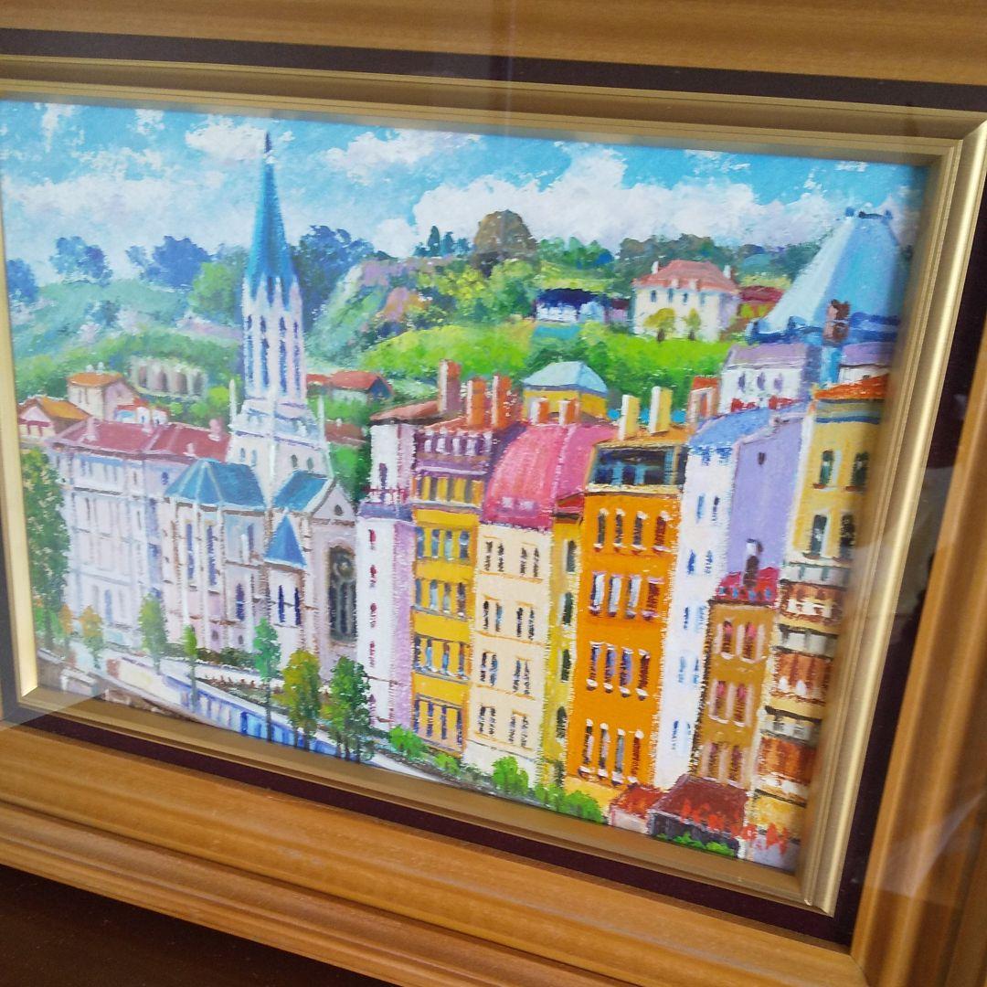 半澤国雄 パリの街 F4号