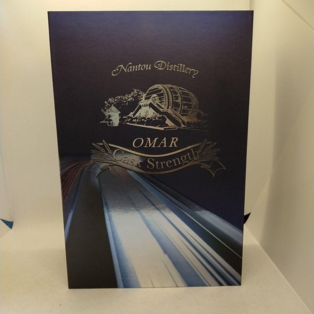 未開栓　オマー　 カスクストレングス　 バーボンタイプ　ミニボトル　グラス付