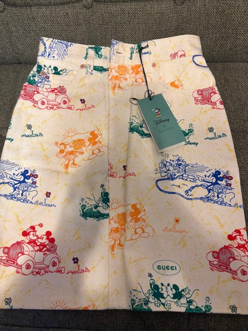 最終価格　未使用品　サイズ36 GUCCI ディズニーコラボスカート