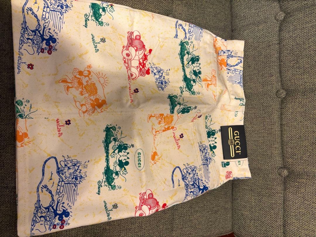最終価格　未使用品　サイズ36 GUCCI ディズニーコラボスカート