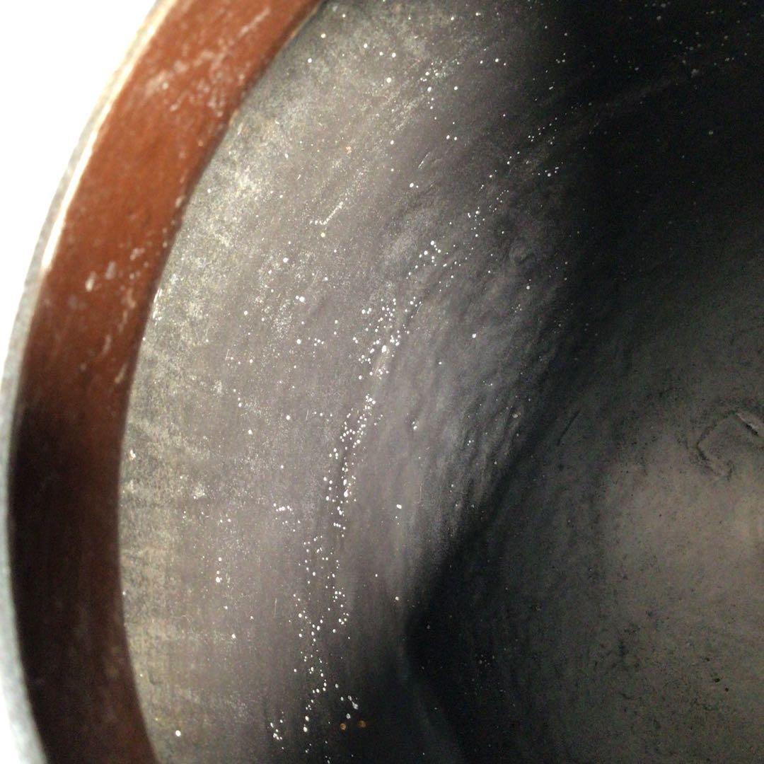 Ｍ４１７　茶釜　『釜師　佐藤清光造』『真形羽釜』　共箱　茶道具