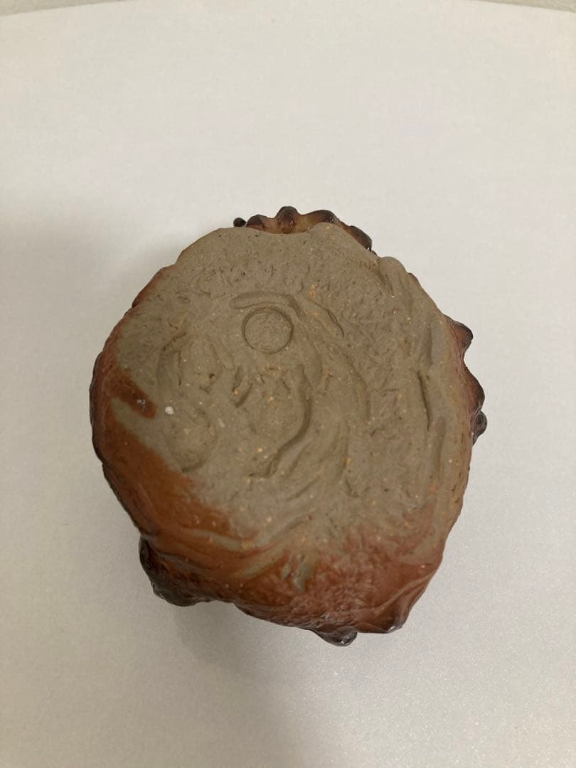 ☆ 激レア 備前焼 宝瓶 登り窯 龍 手びねり 急須